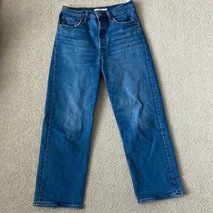 Levi Ribcage Straight Jeans